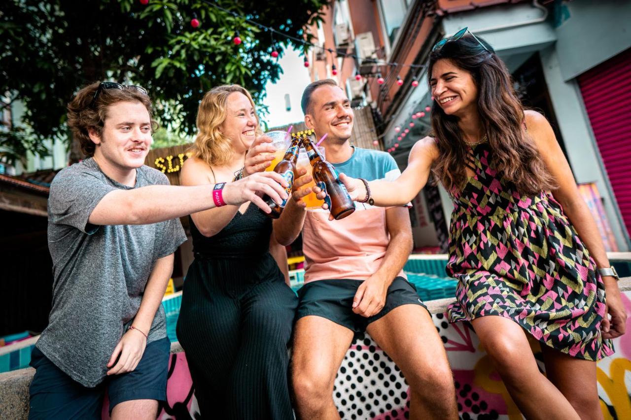 Slumber Party Bangkok Khaosan Hostel Ngoại thất bức ảnh